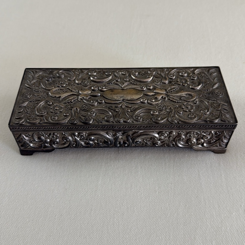 Godinger silver jewelry casket